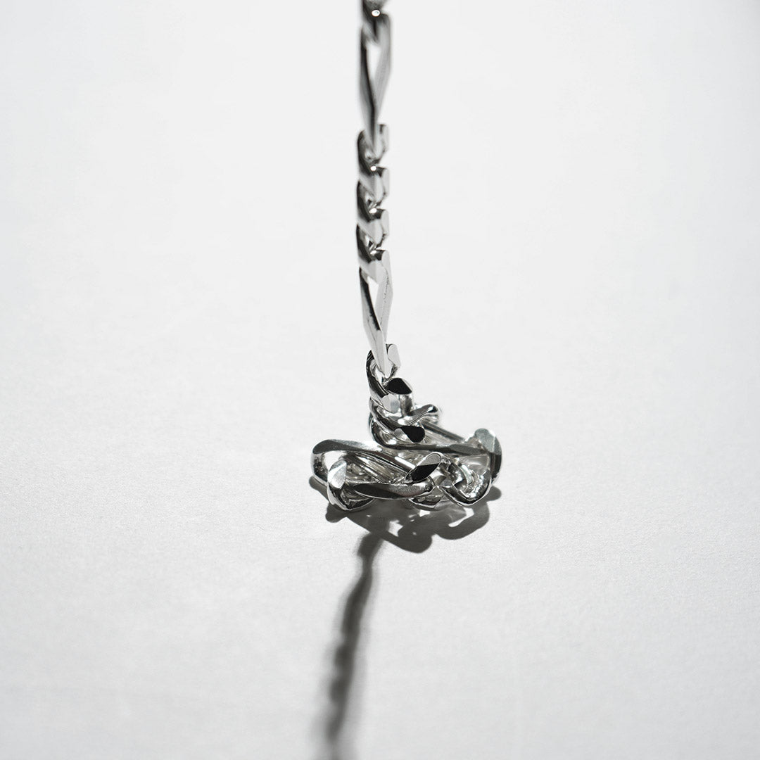 TMW / Sterling Silver Figaro Chain Bracelet