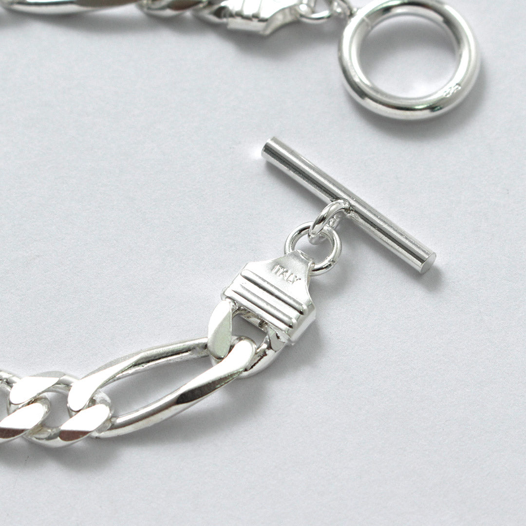 TMW / Sterling Silver Figaro Chain Bracelet