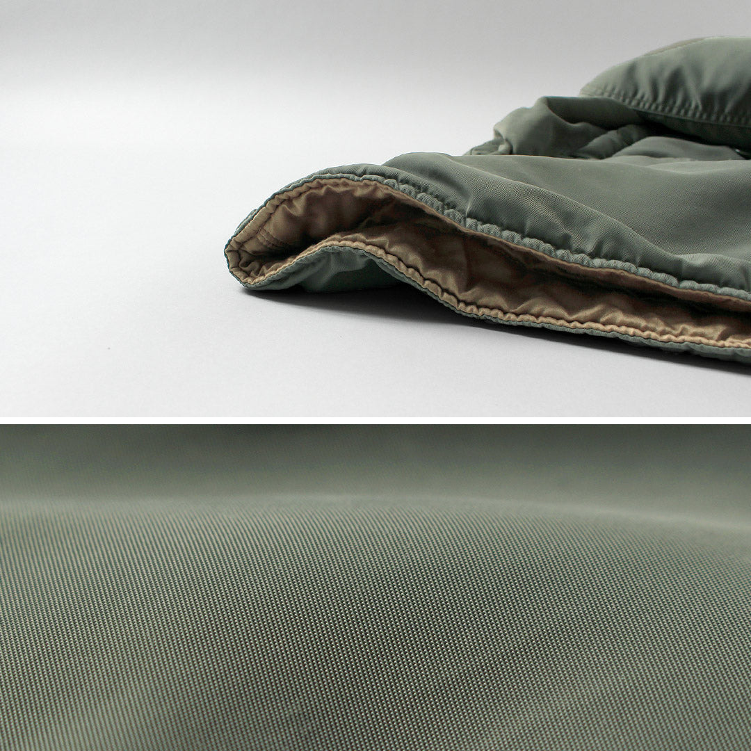 REMI RELIEF / Sergé de nylon recyclé N-3B Eco Fur