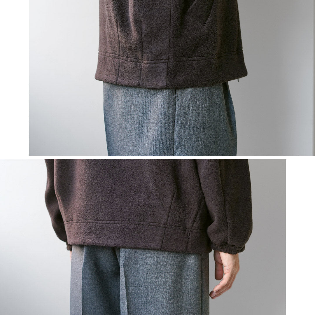 BASISBROEK / Blouson zippé en polaire Hernen