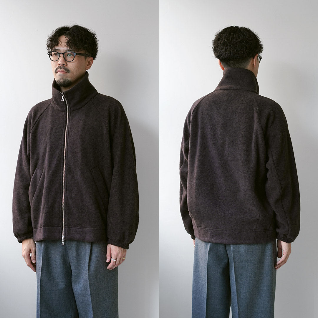 BASISBROEK / Blouson zippé en polaire Hernen