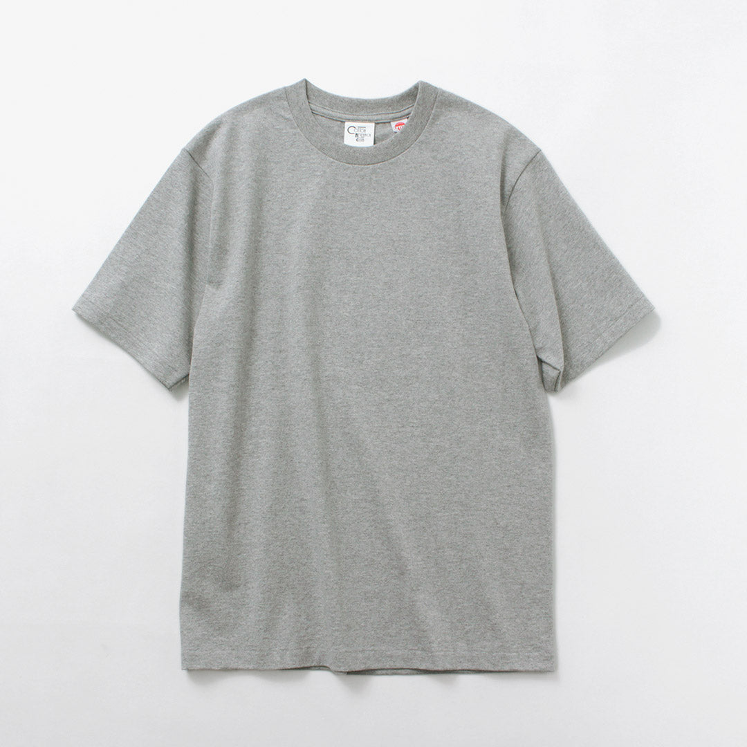 COTTON RESEARCH CLUB / 6.6 oz Short Sleeve Crew Neck T-shirt