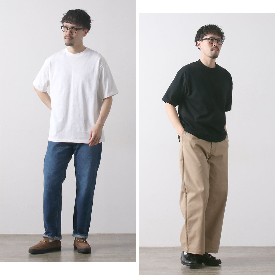 COTTON RESEARCH CLUB / 6.6 oz Short Sleeve Crew Neck T-shirt