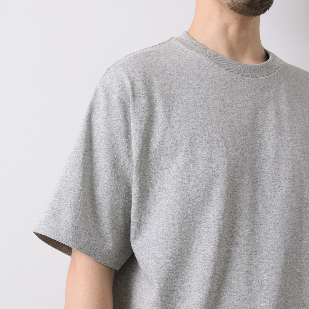 COTTON RESEARCH CLUB / 6.6 oz Short Sleeve Crew Neck T-shirt