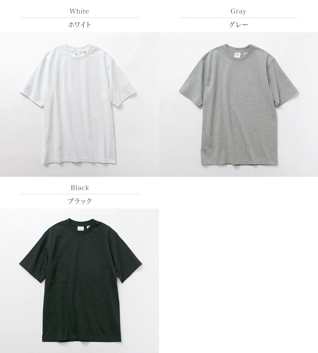 COTTON RESEARCH CLUB / 6.6 oz Short Sleeve Crew Neck T-shirt