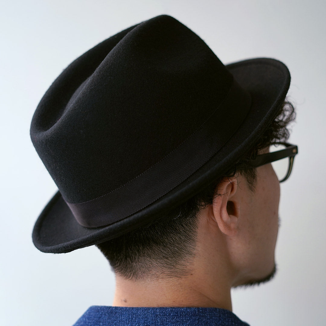 HIGHER / Felt Brim Fedora Hat