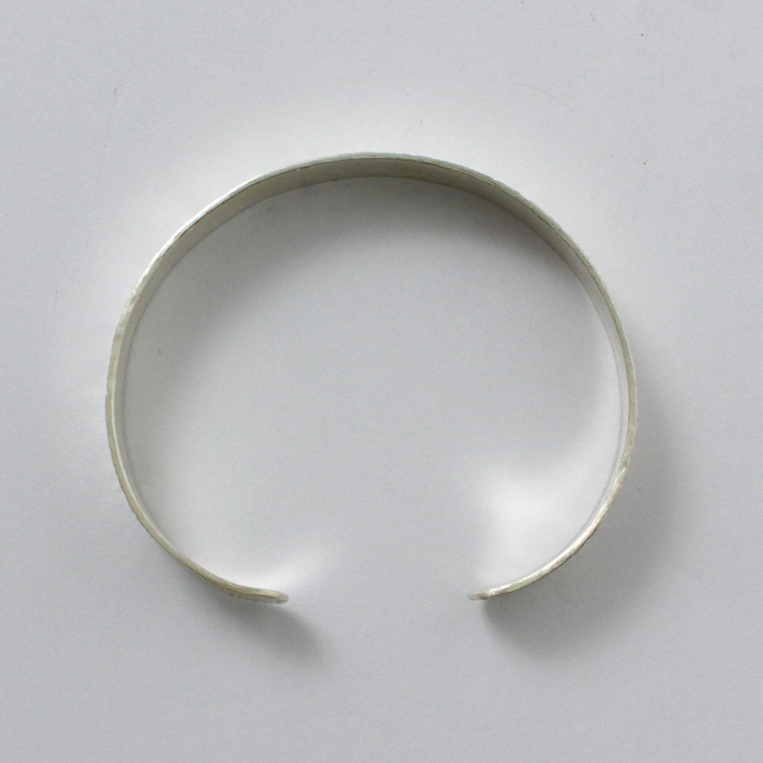 phaduA / Karen Silver Stripe Bangle