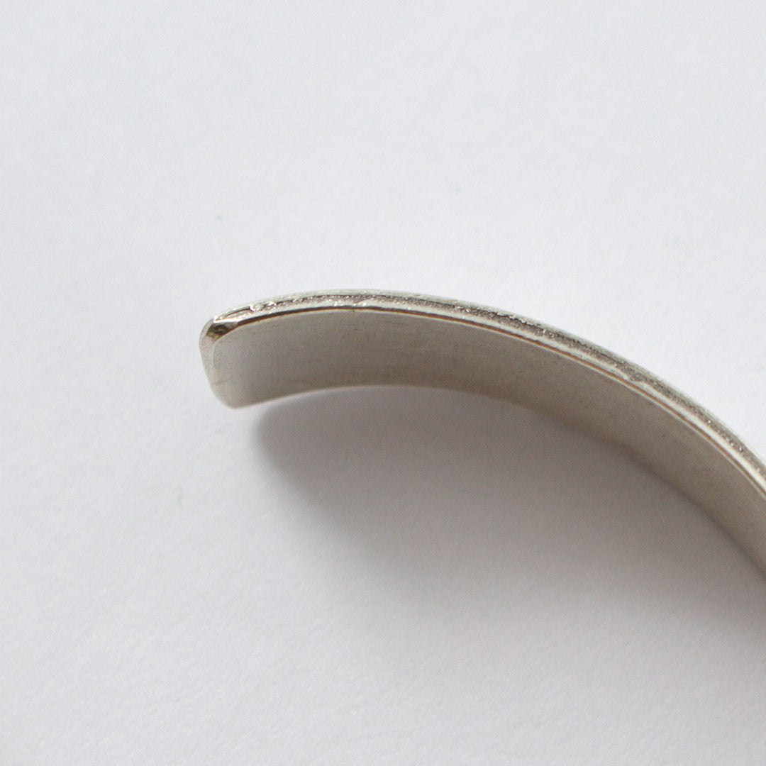 phaduA / Karen Silver Triangle Flower Bangle