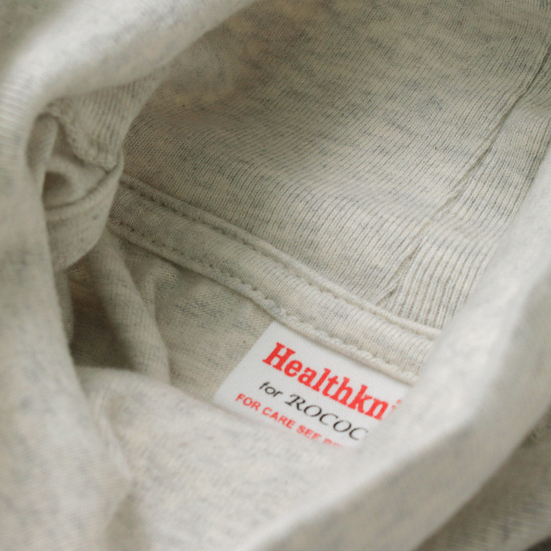 HEALTHKNIT / US Cotton Long Sleeve Turtleneck T-Shirt