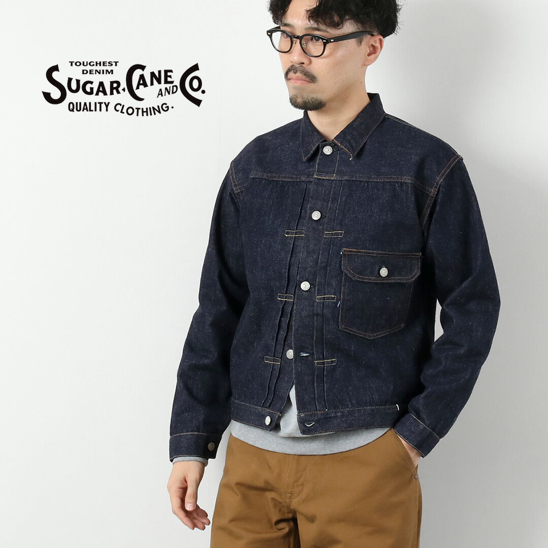SUGAR CANE / 13.5oz 1st Type Denim Jacket 1936 Model