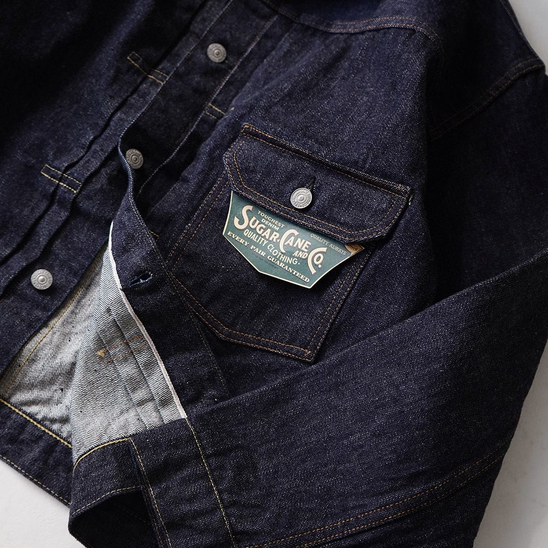 ★SUGAR CANE / 13.5 盎司牛仔布第 1 型 G-Jun 后开叉 1936 型号