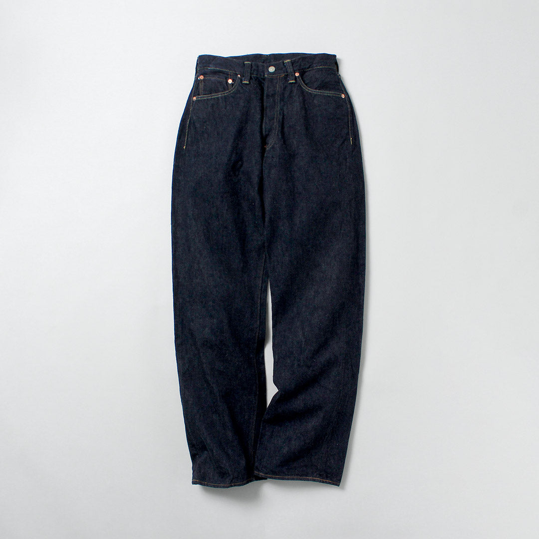 CANNE À SUCRE / Salopette taille en denim 13oz Modèle 2025