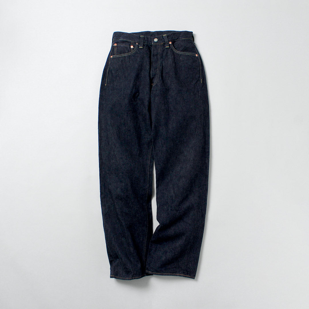 CANNE À SUCRE / Salopette taille en denim 13oz Modèle 2025