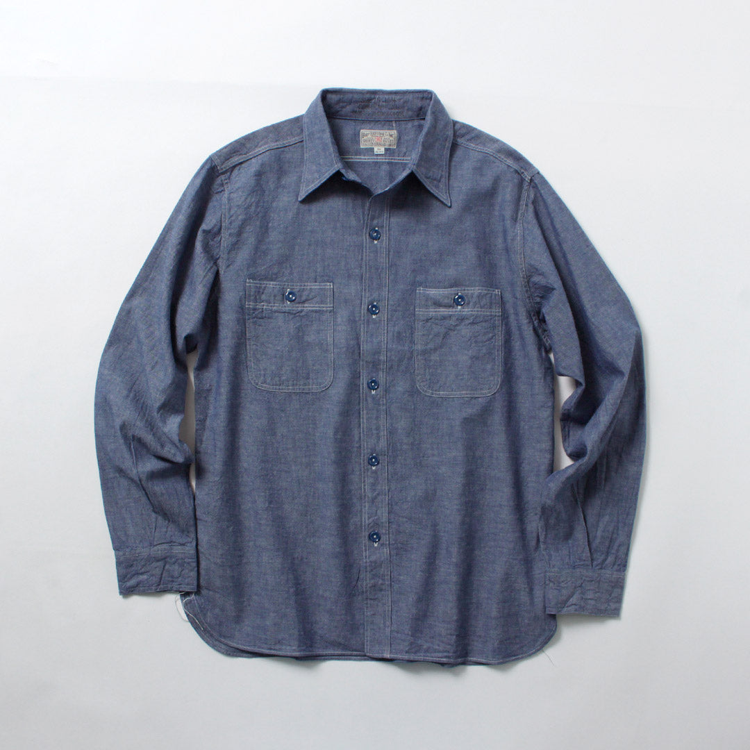 BUZZ RICKSONS / Chambray Work Shirt