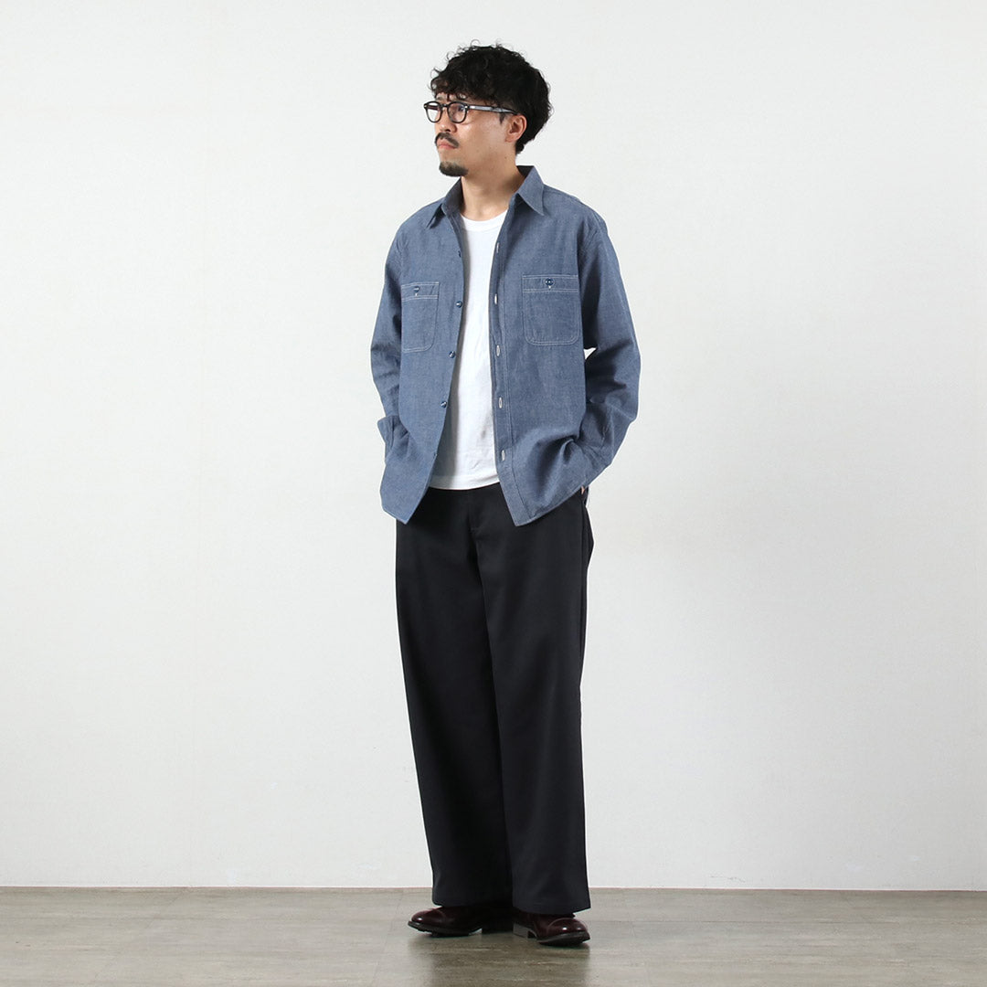 BUZZ RICKSONS / Chambray Work Shirt