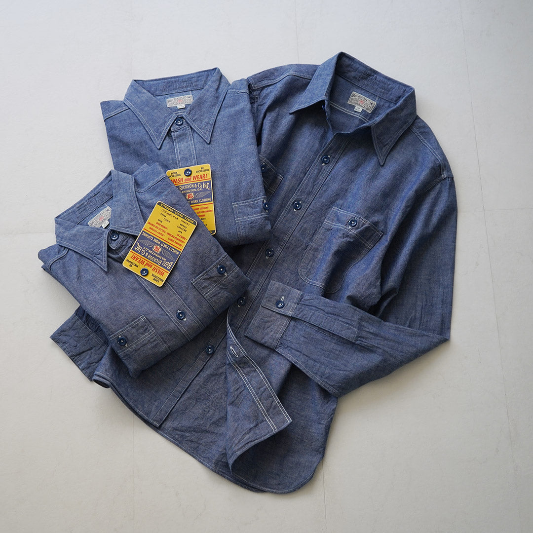 BUZZ RICKSONS / Chambray Work Shirt