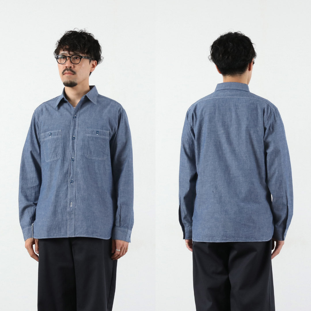 BUZZ RICKSONS / Chambray Work Shirt