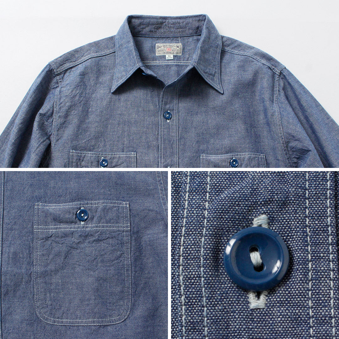 BUZZ RICKSONS / Chambray Work Shirt
