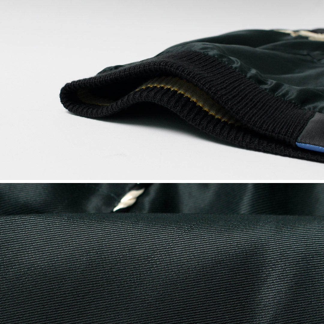 TAILOR TOYO / Satin Embroidered Souvenir Jacket