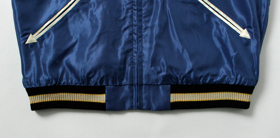 TAILOR TOYO / Satin Embroidered Souvenir Jacket