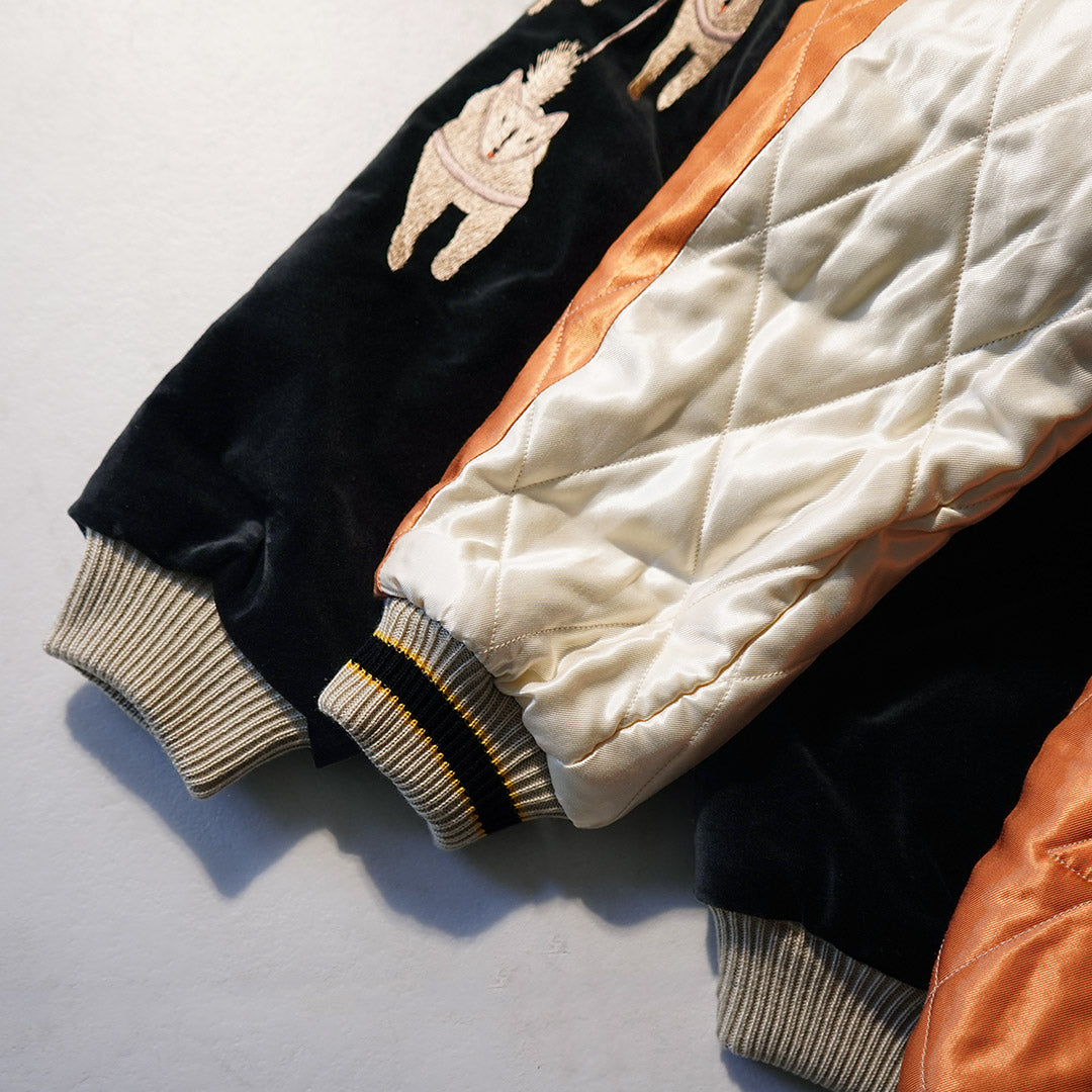 TAILOR TOYO / Velveteen Quilted Souvenir Jacket
