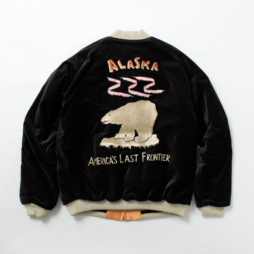 TAILOR TOYO / Velveteen Quilted Souvenir Jacket
