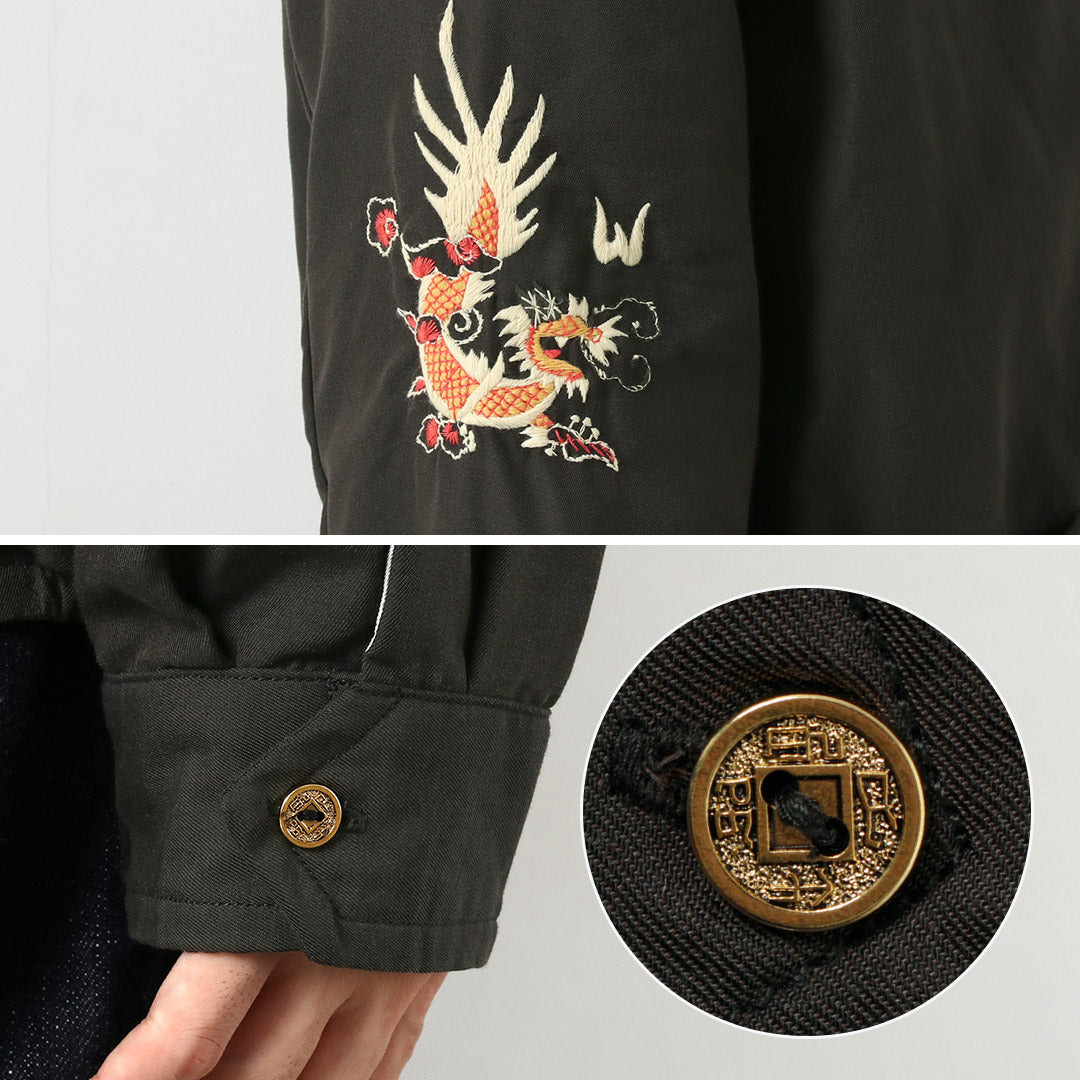 TAILOR TOYO / Vietnam Jacket Skull Aging Model