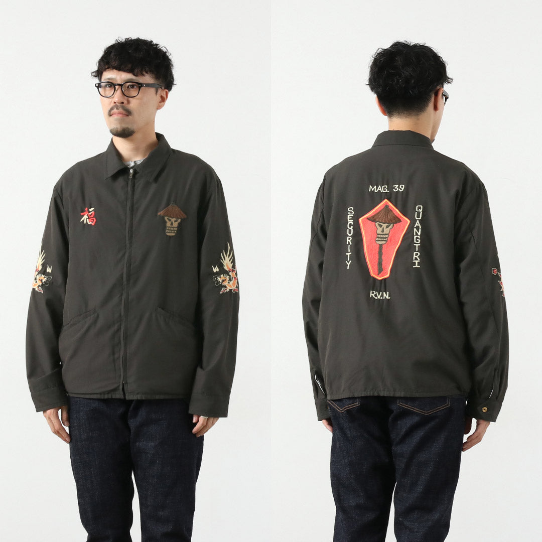 TAILOR TOYO / Vietnam Jacket Skull Aging Model