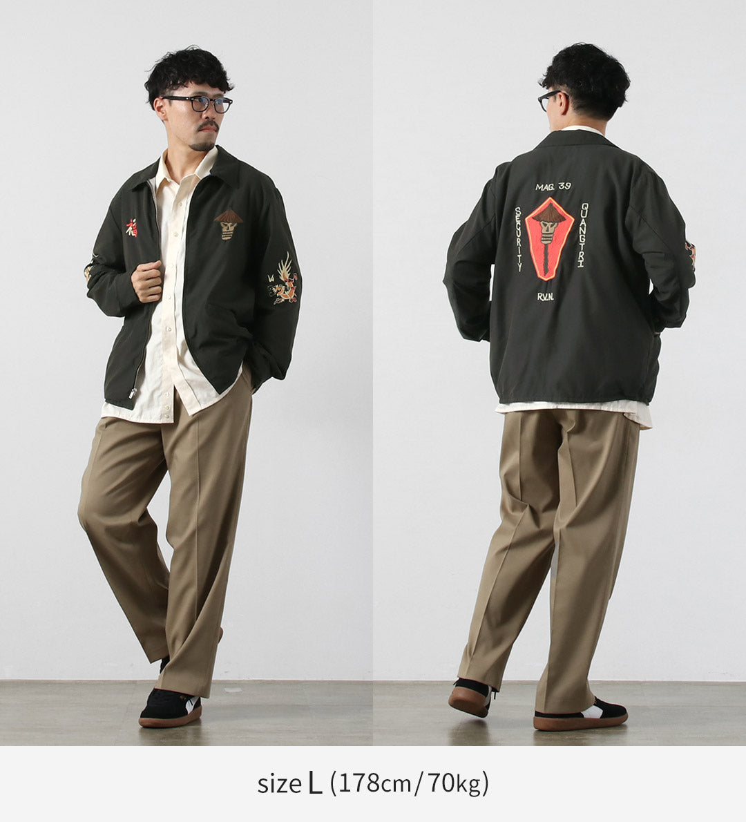 TAILOR TOYO / Vietnam Jacket Skull Aging Model