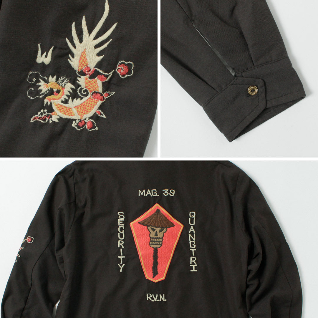 TAILOR TOYO / Vietnam Jacket Skull Aging Model