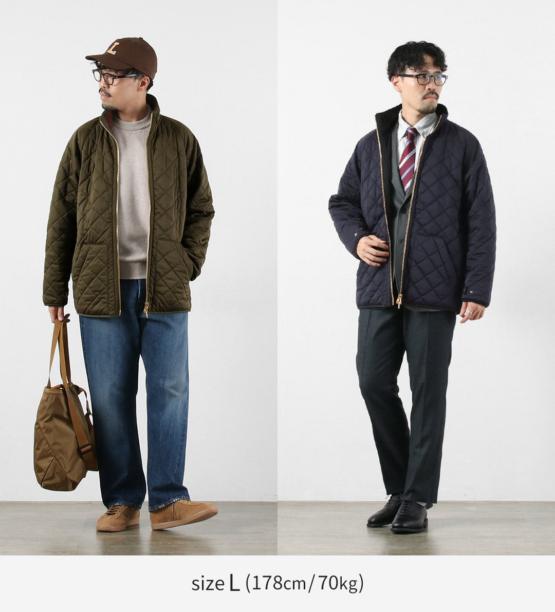 ★ROCOCO×SUNNY SPORTS / 特别订制北极绒衬里绗缝夹克 │ Stand Zip-Up Blouson