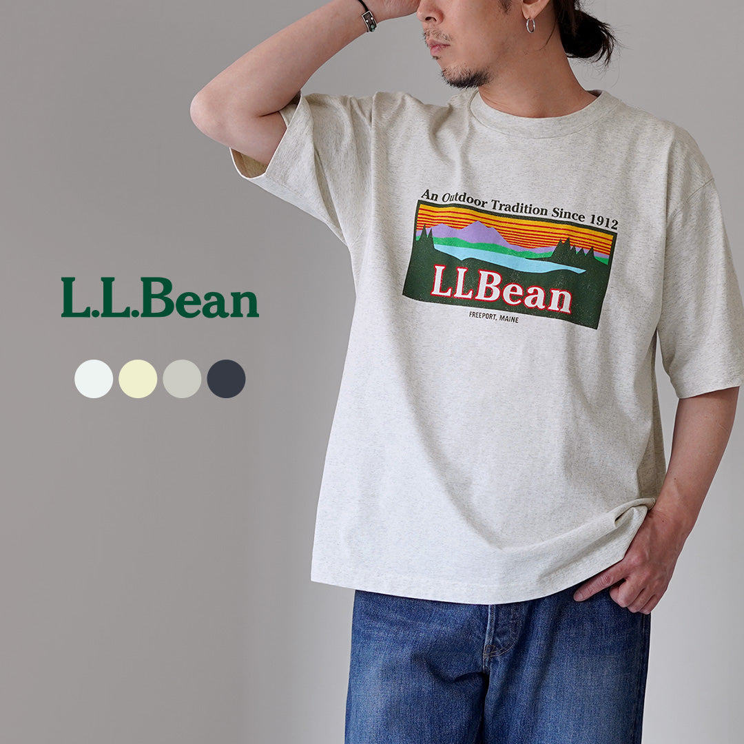 L.L.BEAN / Morrill Camiseta de manga corta con logo Katahdin