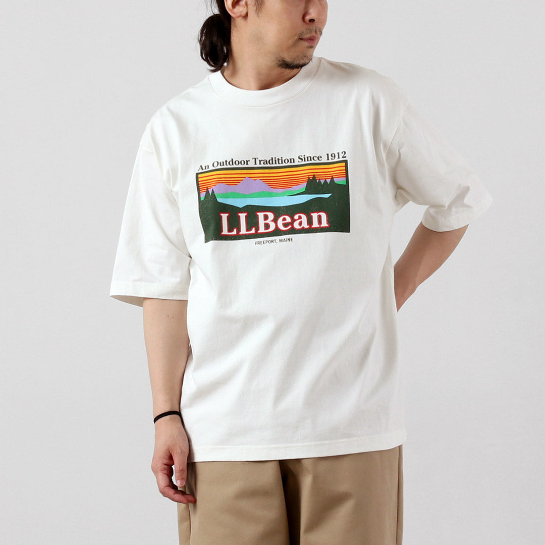 L.L.BEAN / Morrill Camiseta de manga corta con logo Katahdin