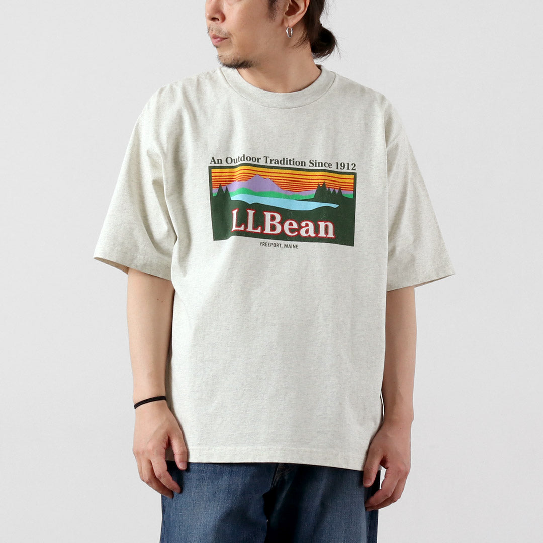 L.L.BEAN / Morrill Camiseta de manga corta con logo Katahdin