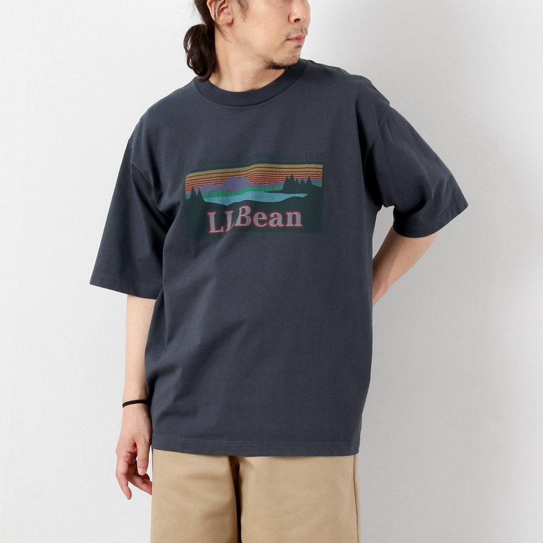 L.L.BEAN / Morrill Camiseta de manga corta con logo Katahdin