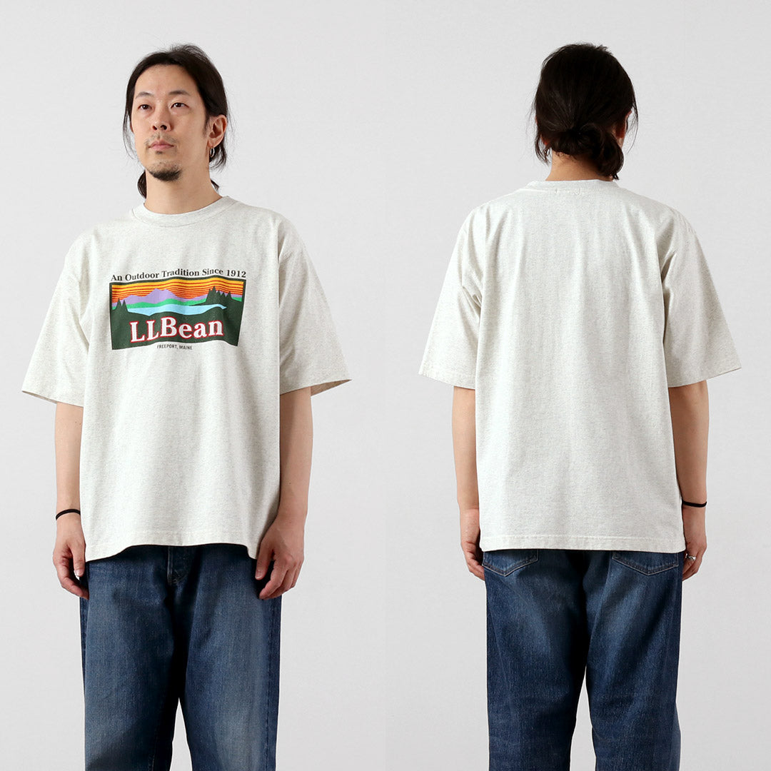 L.L.BEAN / Morrill Camiseta de manga corta con logo Katahdin