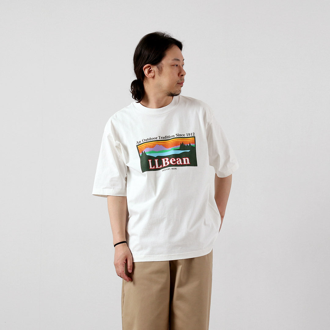 L.L.BEAN / Morrill Camiseta de manga corta con logo Katahdin