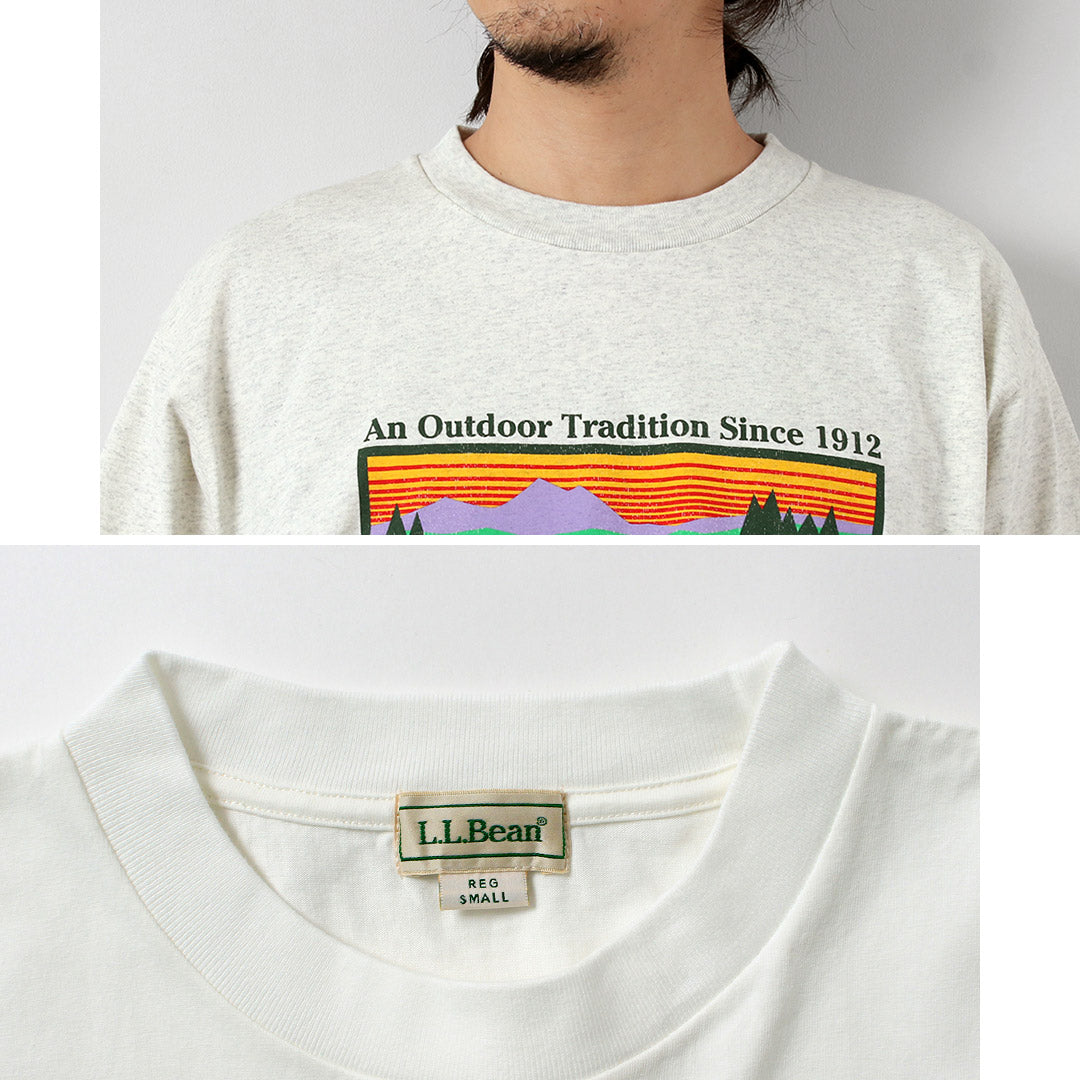 L.L.BEAN / Morrill Camiseta de manga corta con logo Katahdin