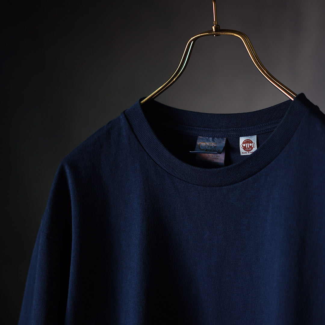 CRC × INDIGO CLASSIC Indigo-Dyed Tubular S/S T-Shirt