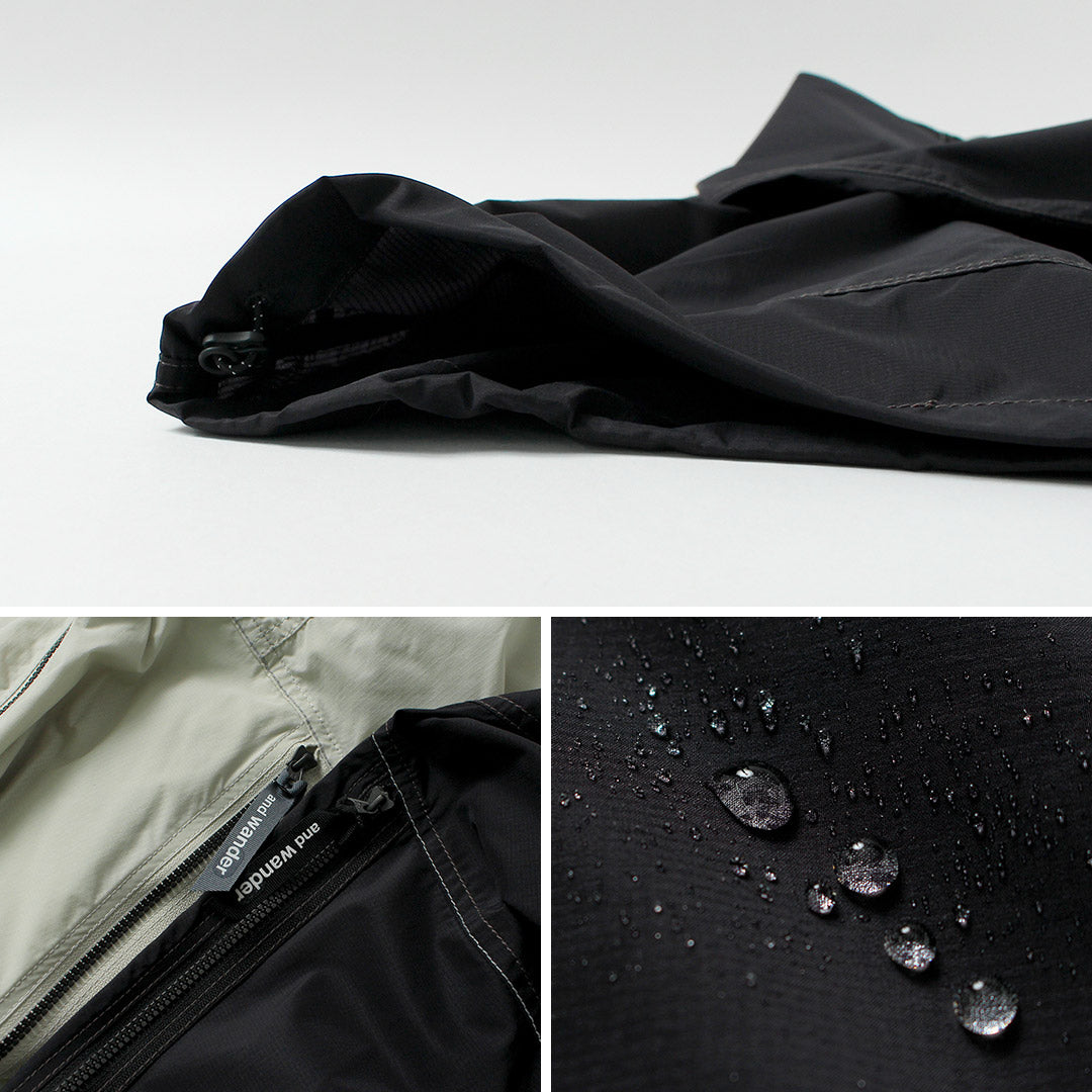 AND WANDER / AND WANDER 퍼텍스 윈드 재킷 M