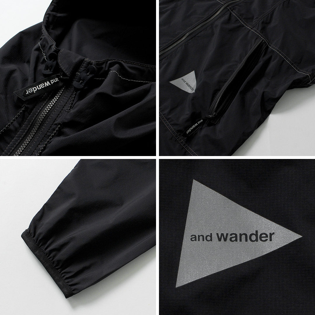 AND WANDER / AND WANDER 퍼텍스 윈드 재킷 M