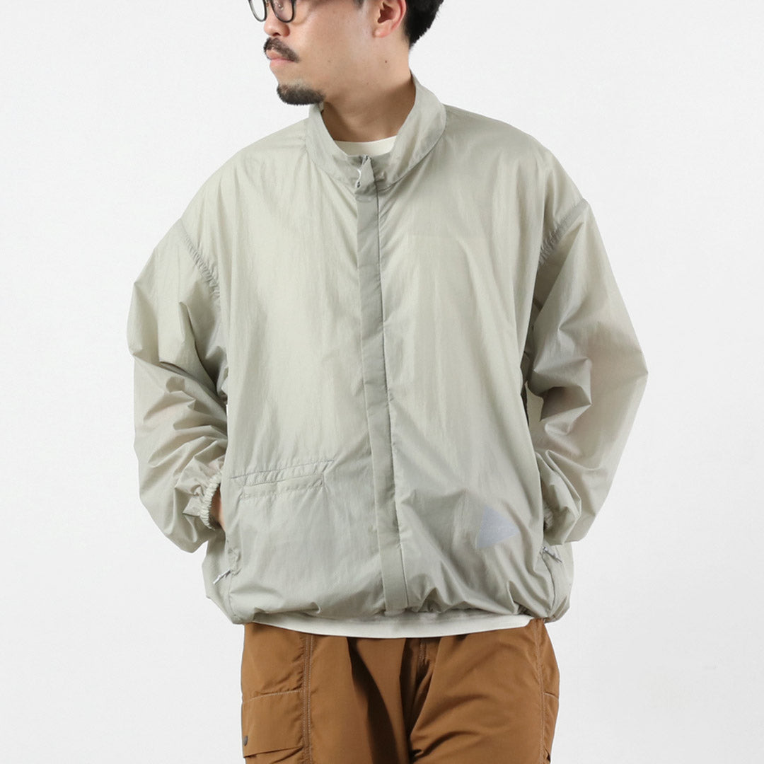 AND WANDER / 超大 Rip 夾克 M