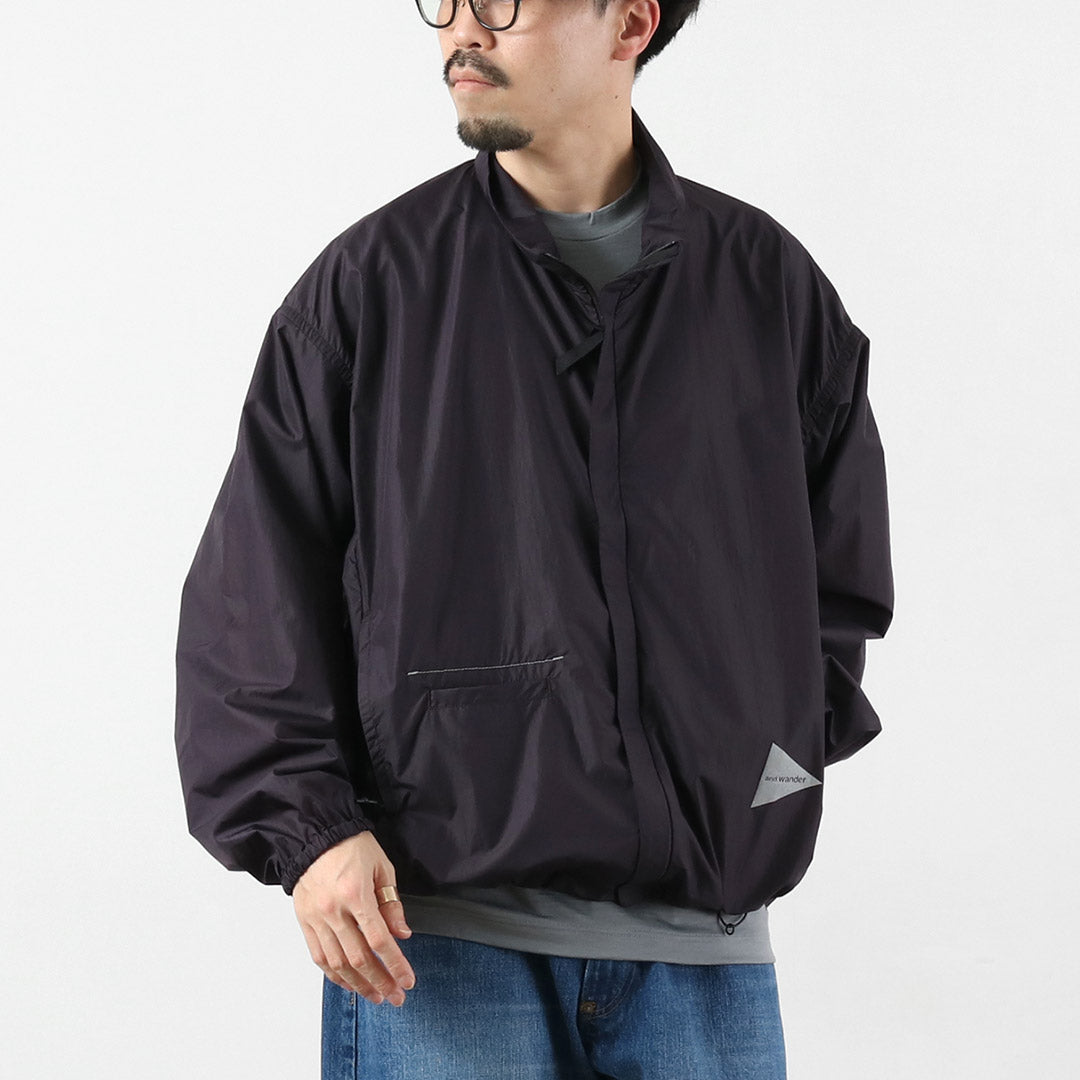 AND WANDER / 超大 Rip 夾克 M