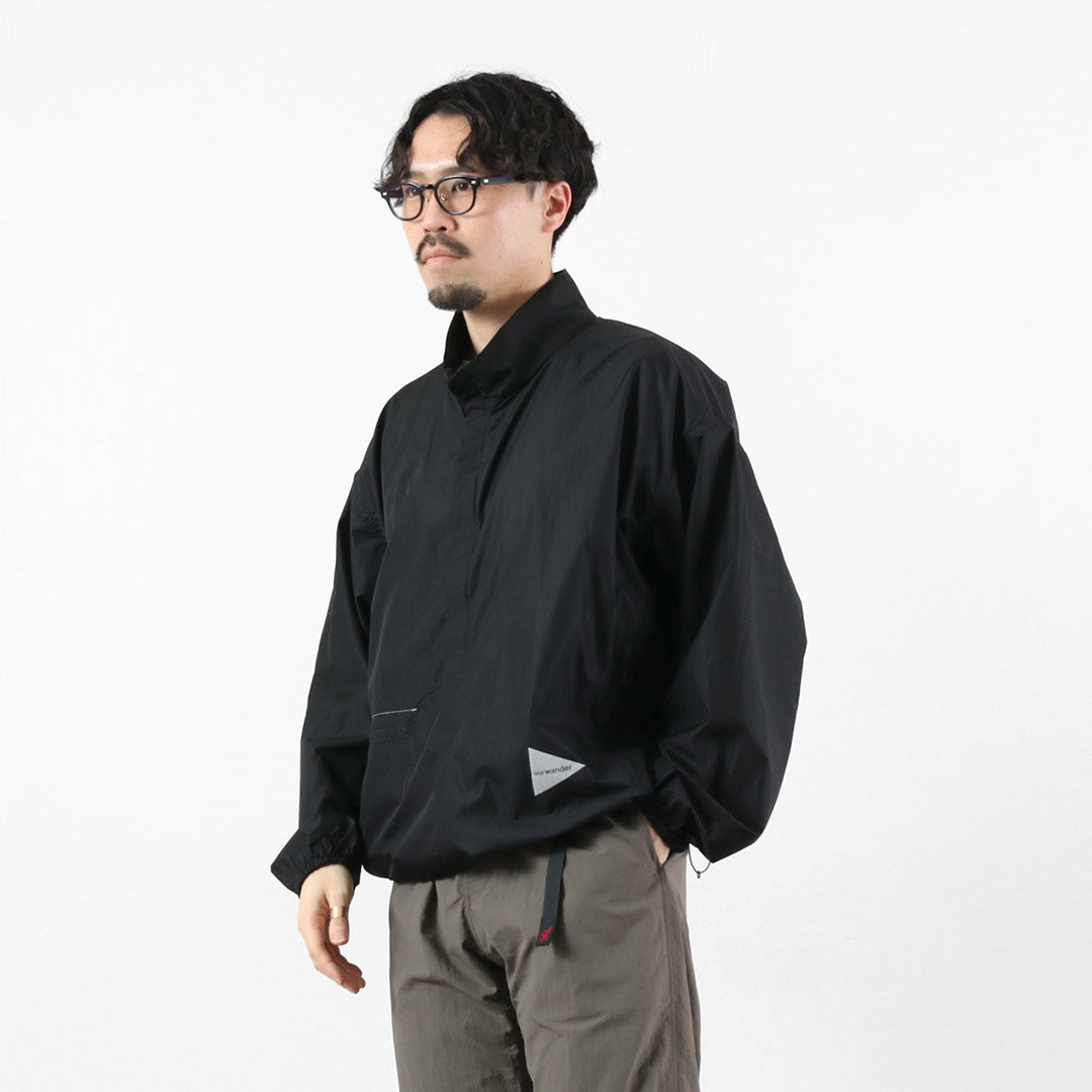 AND WANDER / 超大 Rip 夾克 M