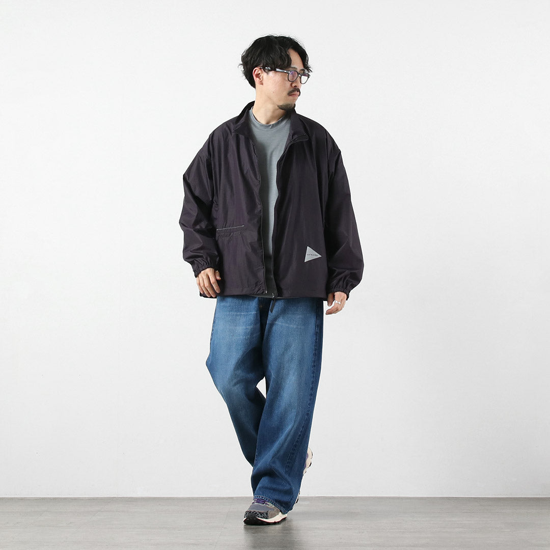 AND WANDER / 超大 Rip 夾克 M