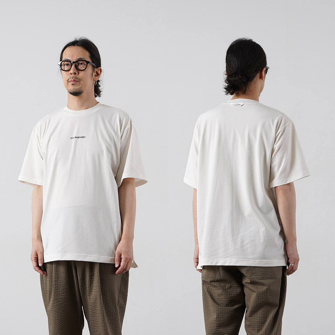AND WANDER / 干网布 T 恤