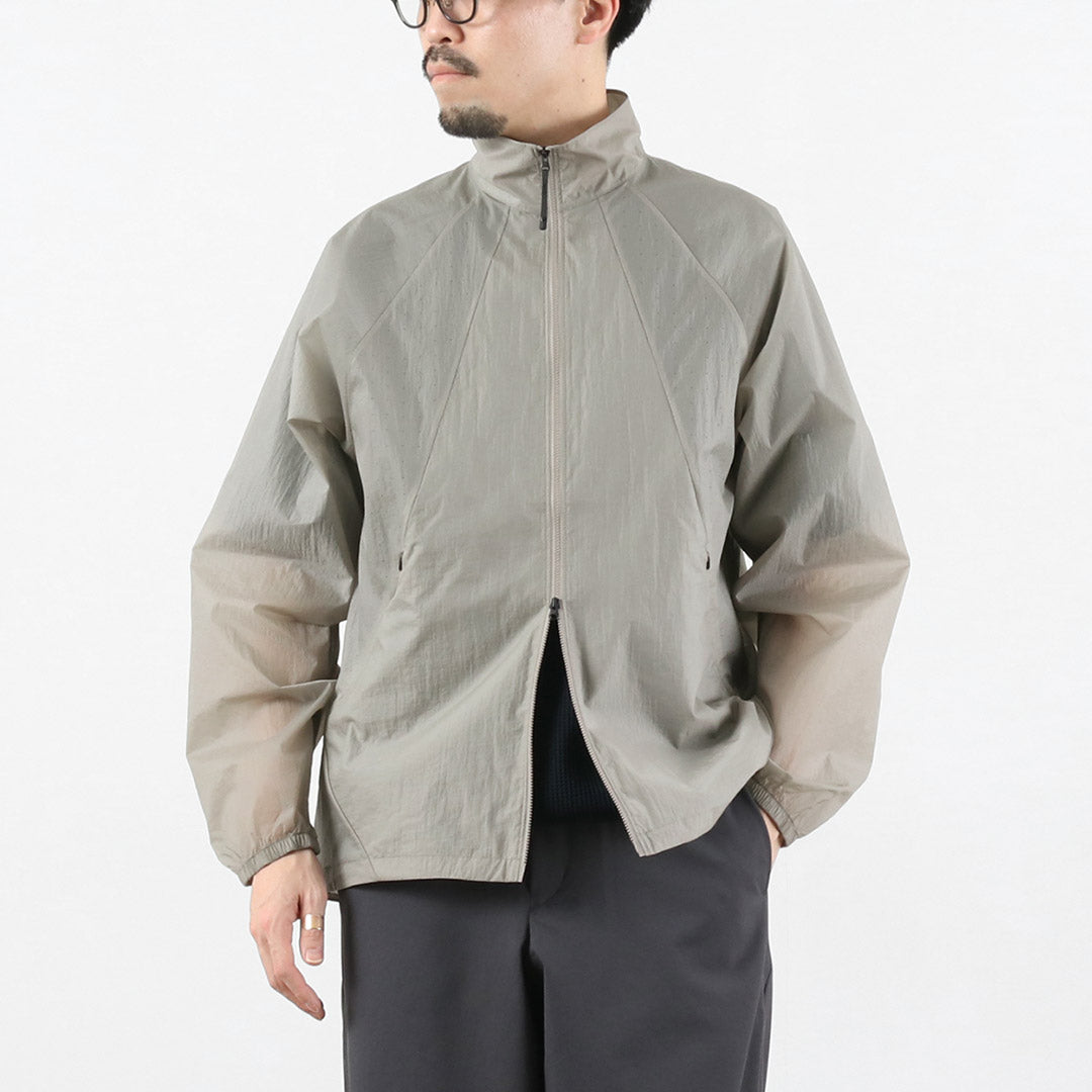 GOLDWIN / Veste coupe-vent en nylon transparent