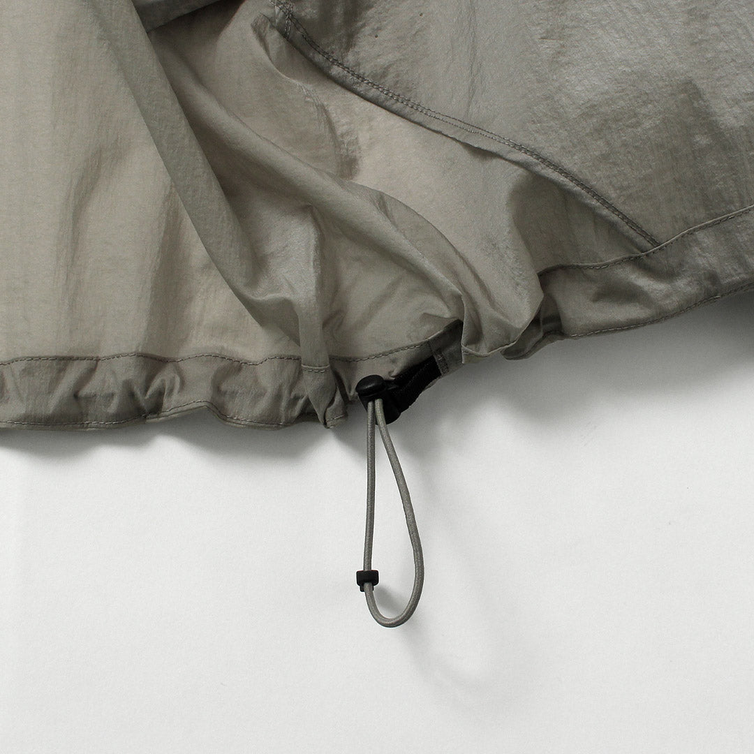 GOLDWIN / Veste coupe-vent en nylon transparent