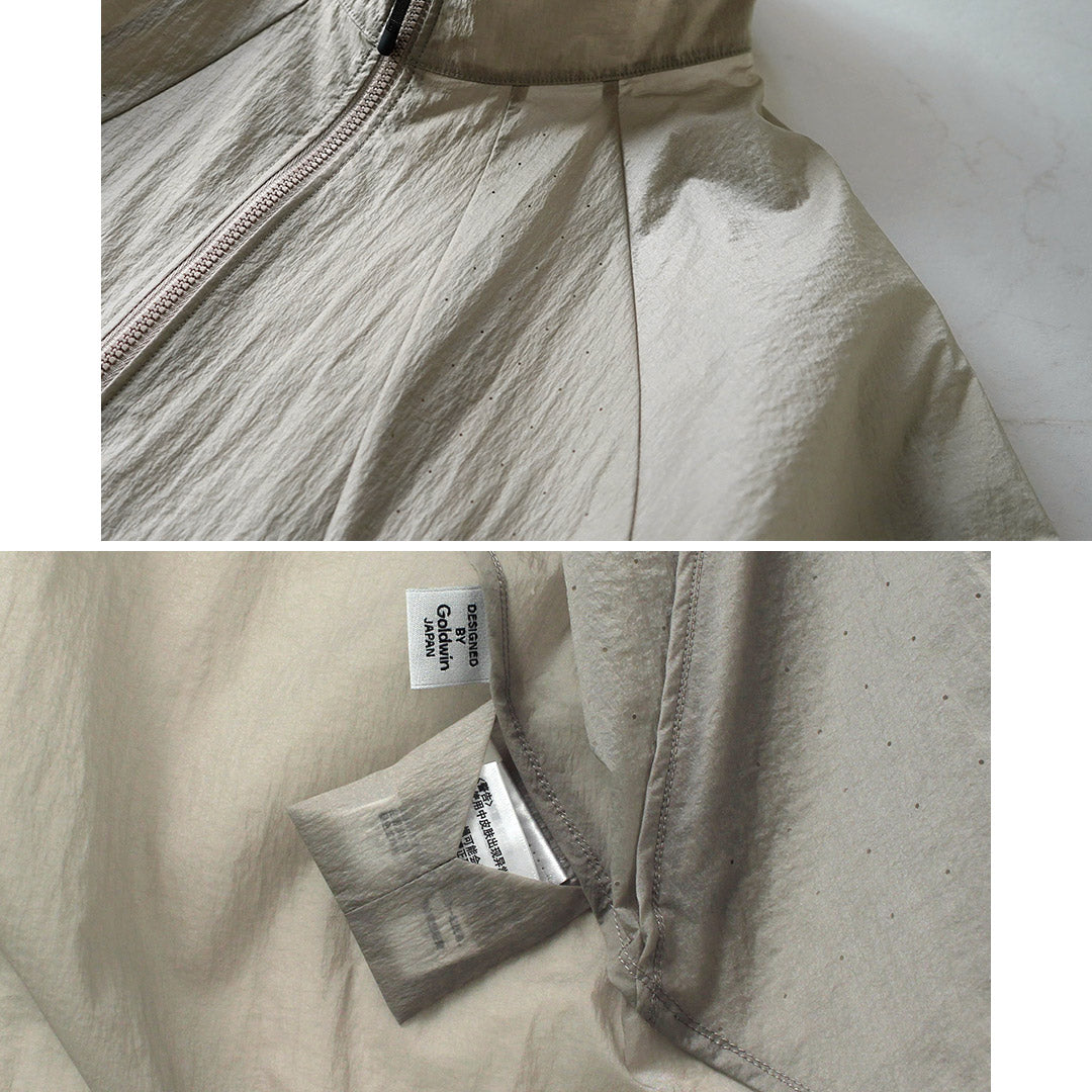 GOLDWIN / Veste coupe-vent en nylon transparent