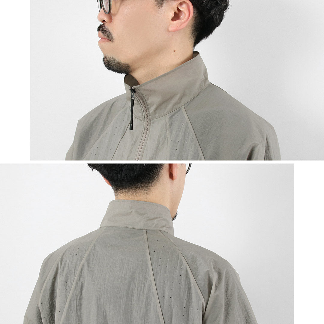 GOLDWIN / Veste coupe-vent en nylon transparent